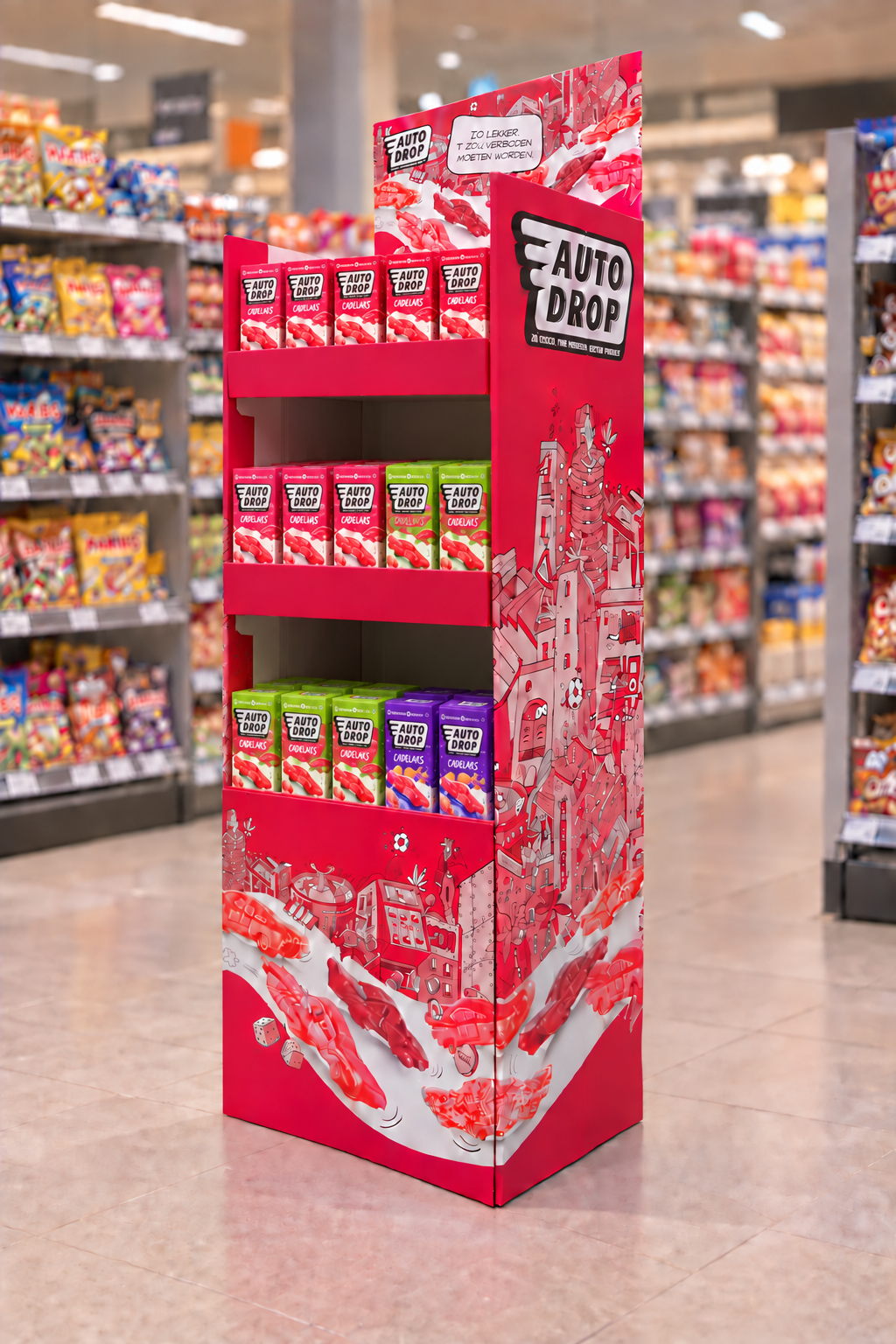 Foldable Shop - Autodrop - Holbox Displays Foldable Shop - Autodrop - Holbox Displays