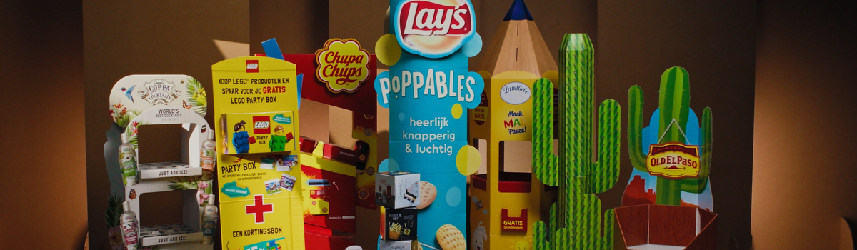 Kartonnen Displays van Holbox Kartonnen Displays van Holbox