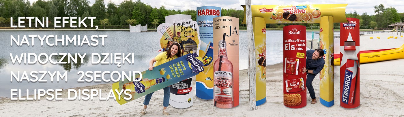 Zomerse impact met de ellipse display Zomerse impact met de ellipse display