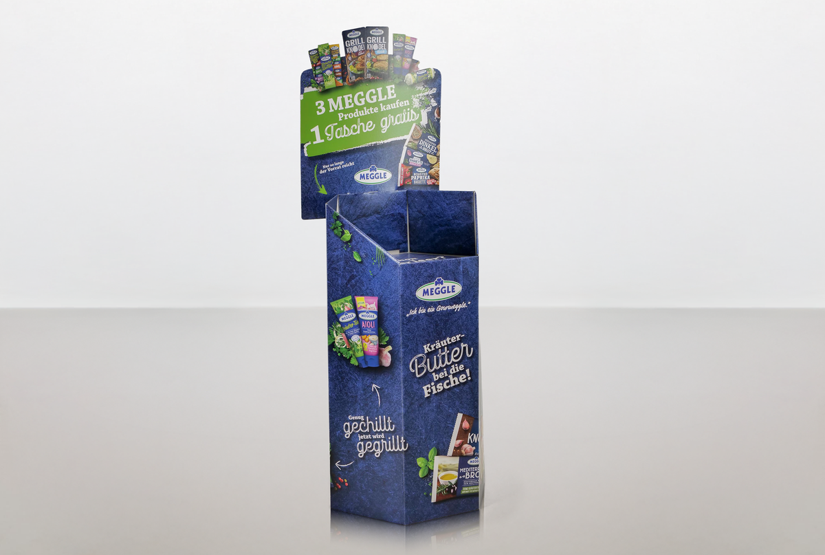 2 Second Dumpbin Display - MEGGLE - Holbox 2 Second Dumpbin Display - MEGGLE - Holbox