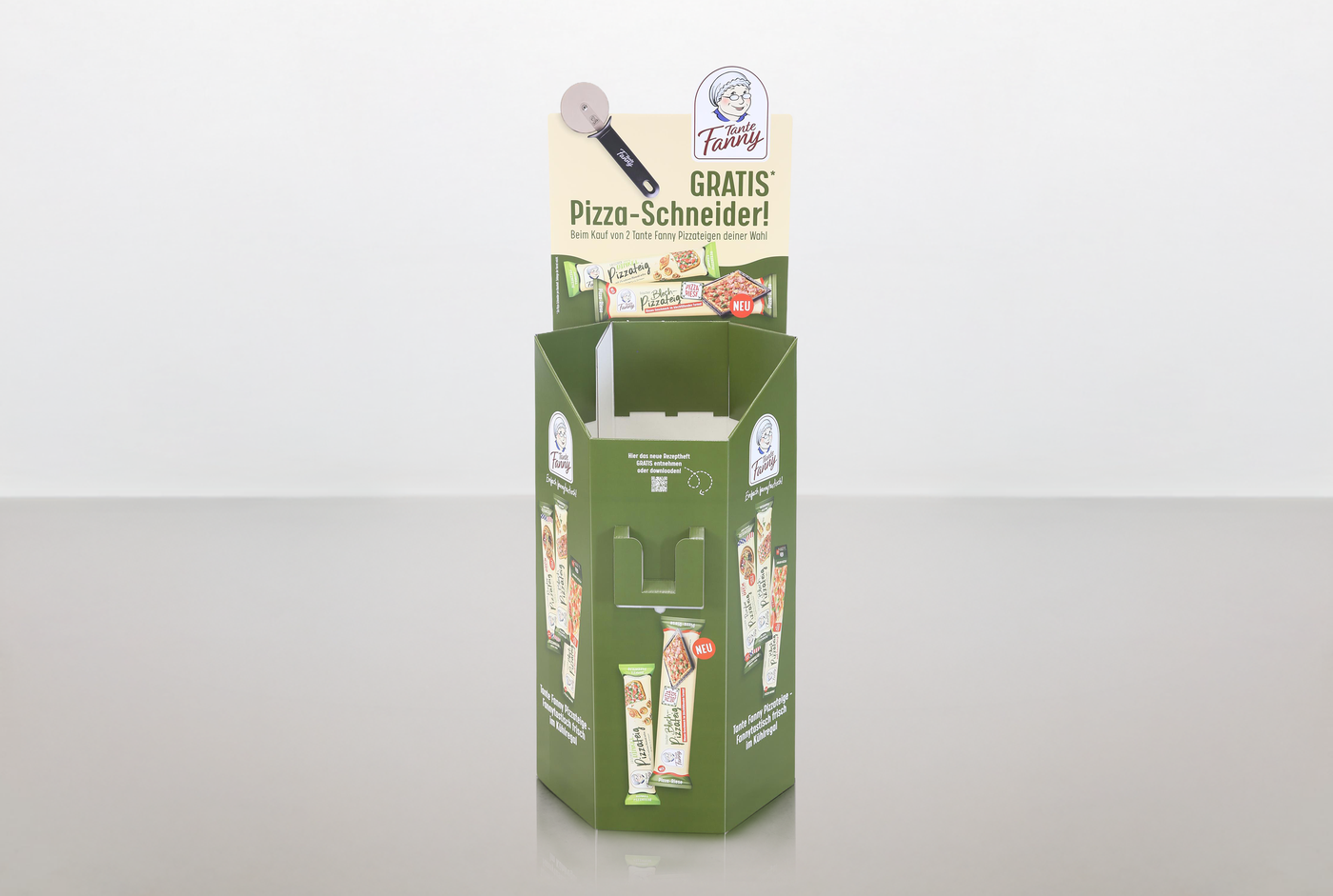 2 Second Dumpbin Display - Tante Fanny - Holbox 2 Second Dumpbin Display - Tante Fanny - Holbox