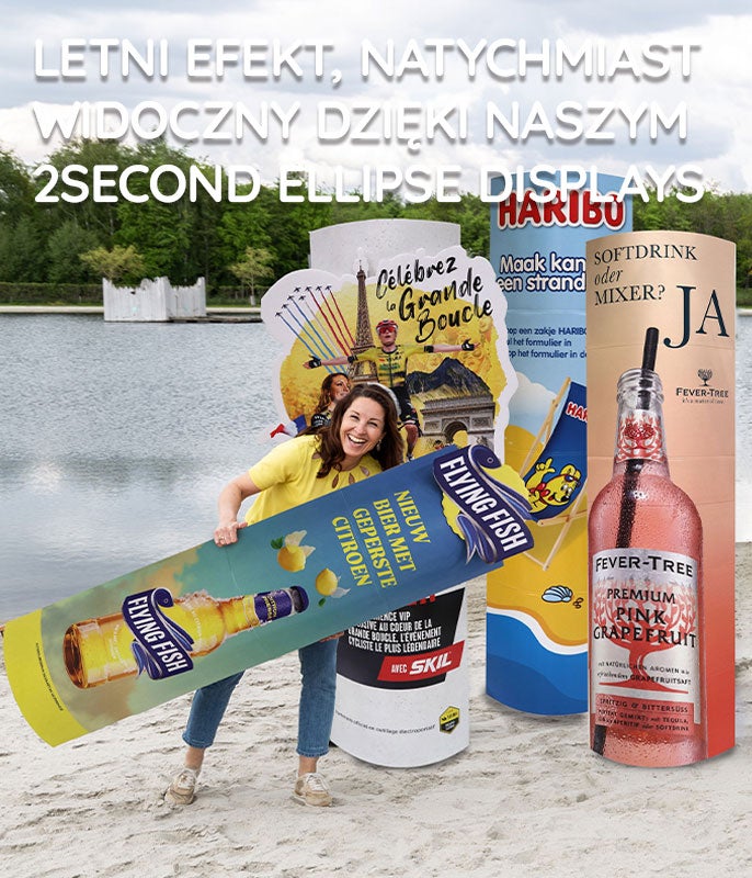 Zomerse impact met de ellipse display Zomerse impact met de ellipse display