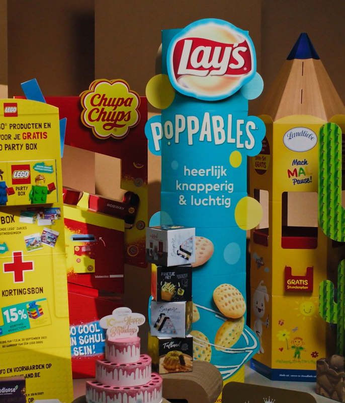 Kartonnen Displays van Holbox Kartonnen Displays van Holbox